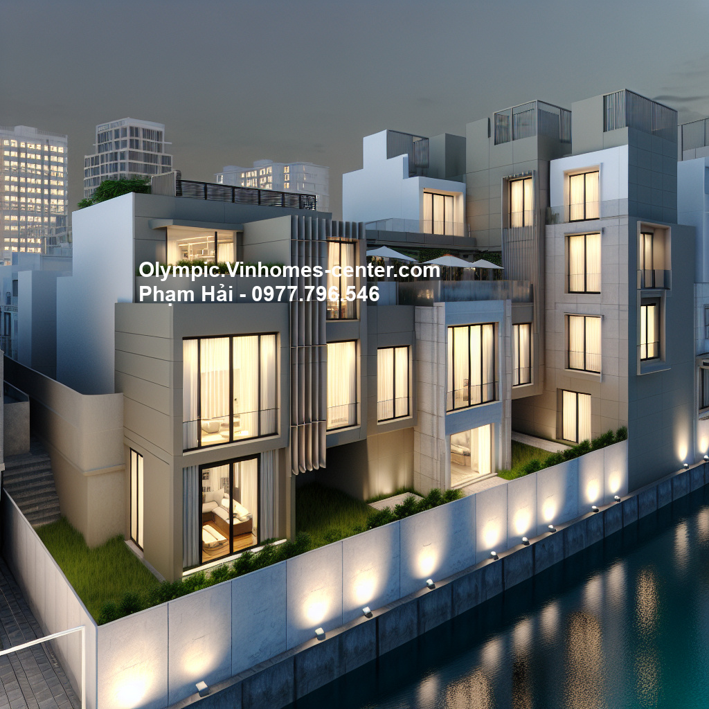 Biệt thự Vinhomes Olympic - hình ảnh minh họa dự án