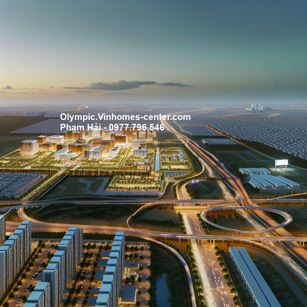 Cao tốc Bắc Nam đoạn qua Vinhomes Olympic - hình ảnh minh họa dự án