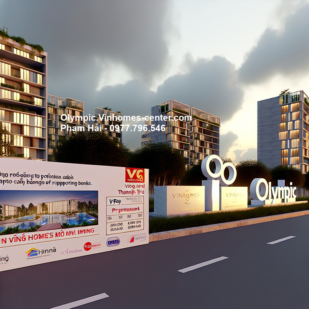 Chính sách ưu đãi Vinhomes Olympic - hình ảnh minh họa dự án