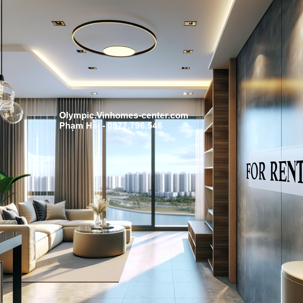 Cho thuê căn hộ Vinhomes Olympic - hình ảnh minh họa dự án