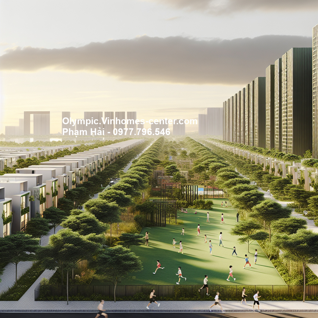 Cộng đồng cư dân Vinhomes Olympic - hình ảnh minh họa dự án