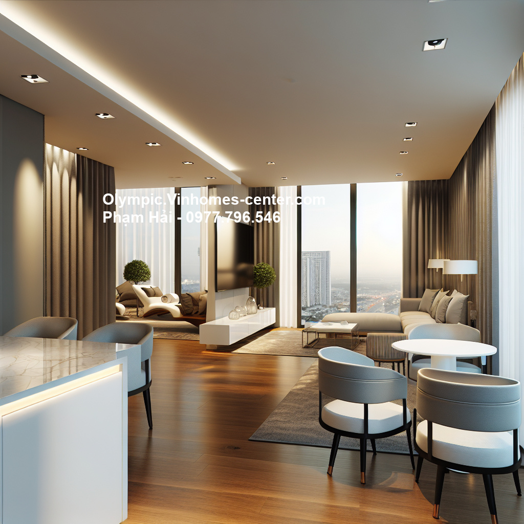 Giá thuê Vinhomes Olympic - hình ảnh minh họa dự án