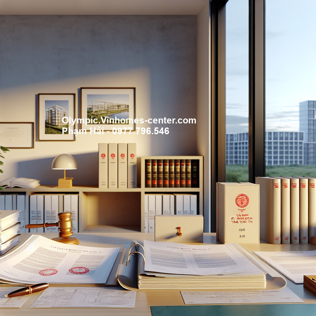 Giấy tờ quy hoạch Vinhomes Olympic - hình ảnh minh họa dự án