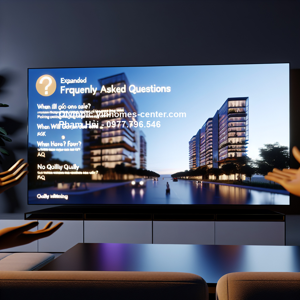 Khi nào Vinhomes Olympic mở bán - hình ảnh minh họa dự án