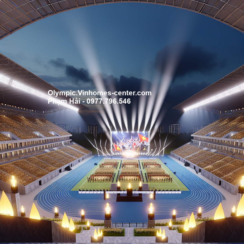 Lễ hội âm nhạc tại Olympic Stadium - hình ảnh minh họa dự án
