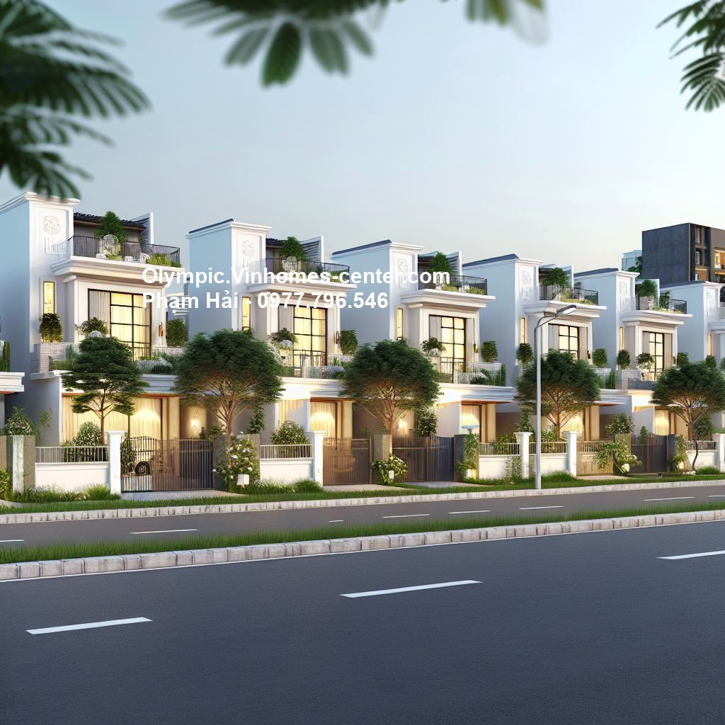 Liền kề Vinhomes Olympic - hình ảnh minh họa dự án