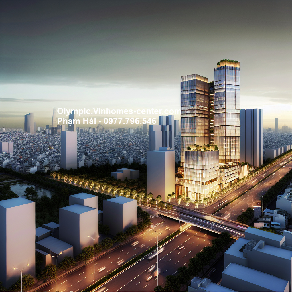 Liên kết giao thông Vinhomes Olympic - hình ảnh minh họa dự án