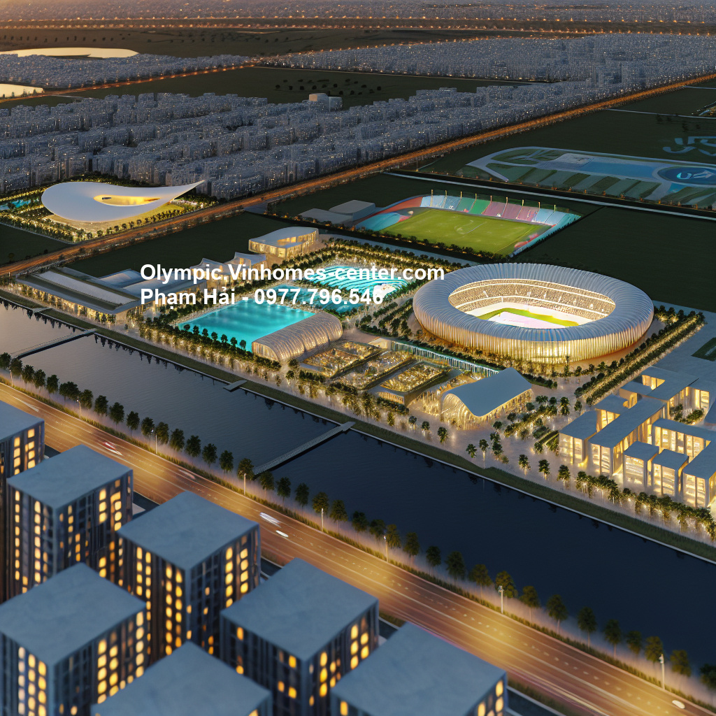 Olympic Stadium Vinhomes Olympic - hình ảnh minh họa dự án
