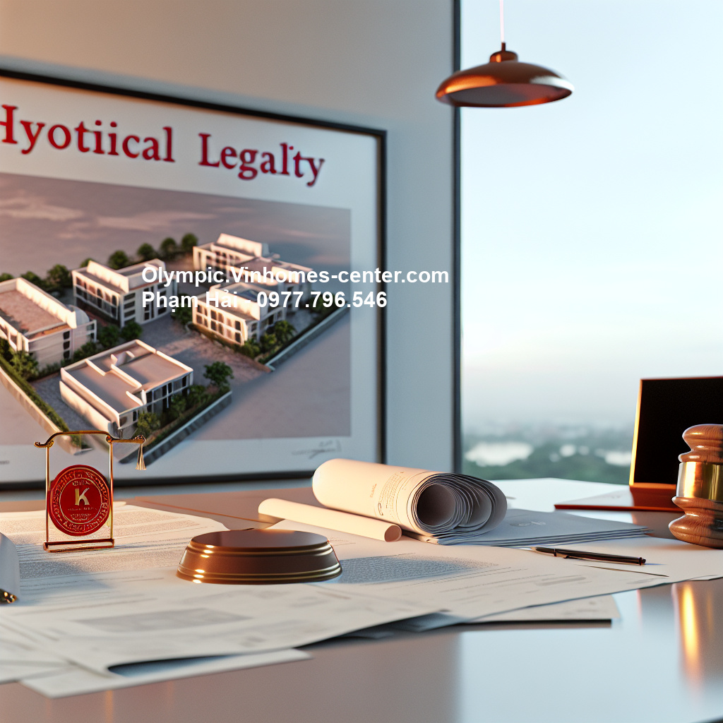 Pháp lý Vinhomes Olympic - hình ảnh minh họa dự án