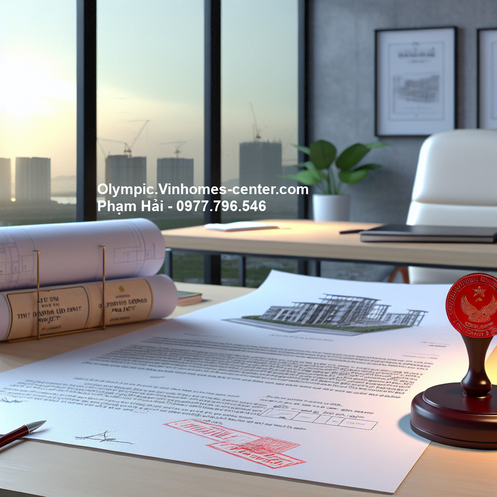 Phê duyệt pháp lý Vinhomes Olympic - hình ảnh minh họa dự án