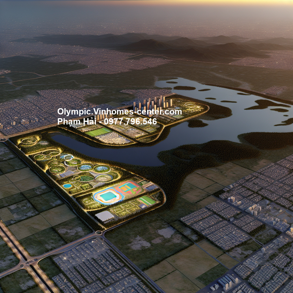 Quy hoạch Vinhomes Olympic - hình ảnh minh họa dự án