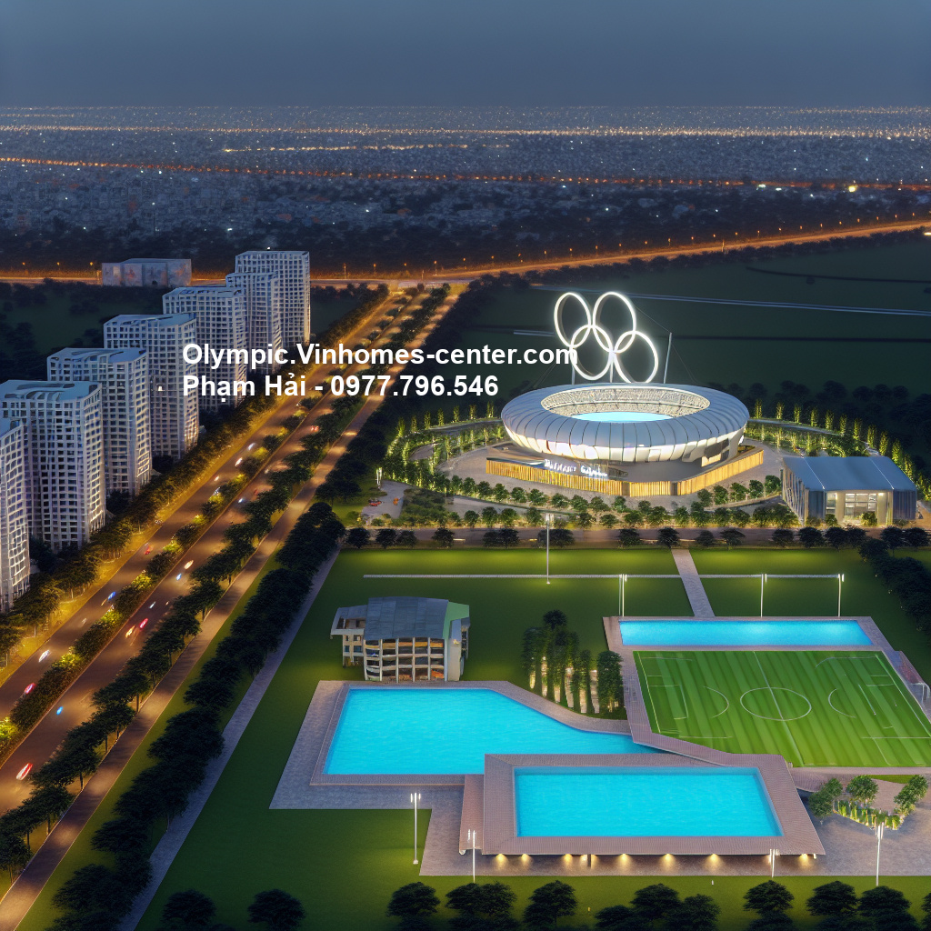 Sân vận động Lạc Việt Vinhomes Olympic - hình ảnh minh họa dự án