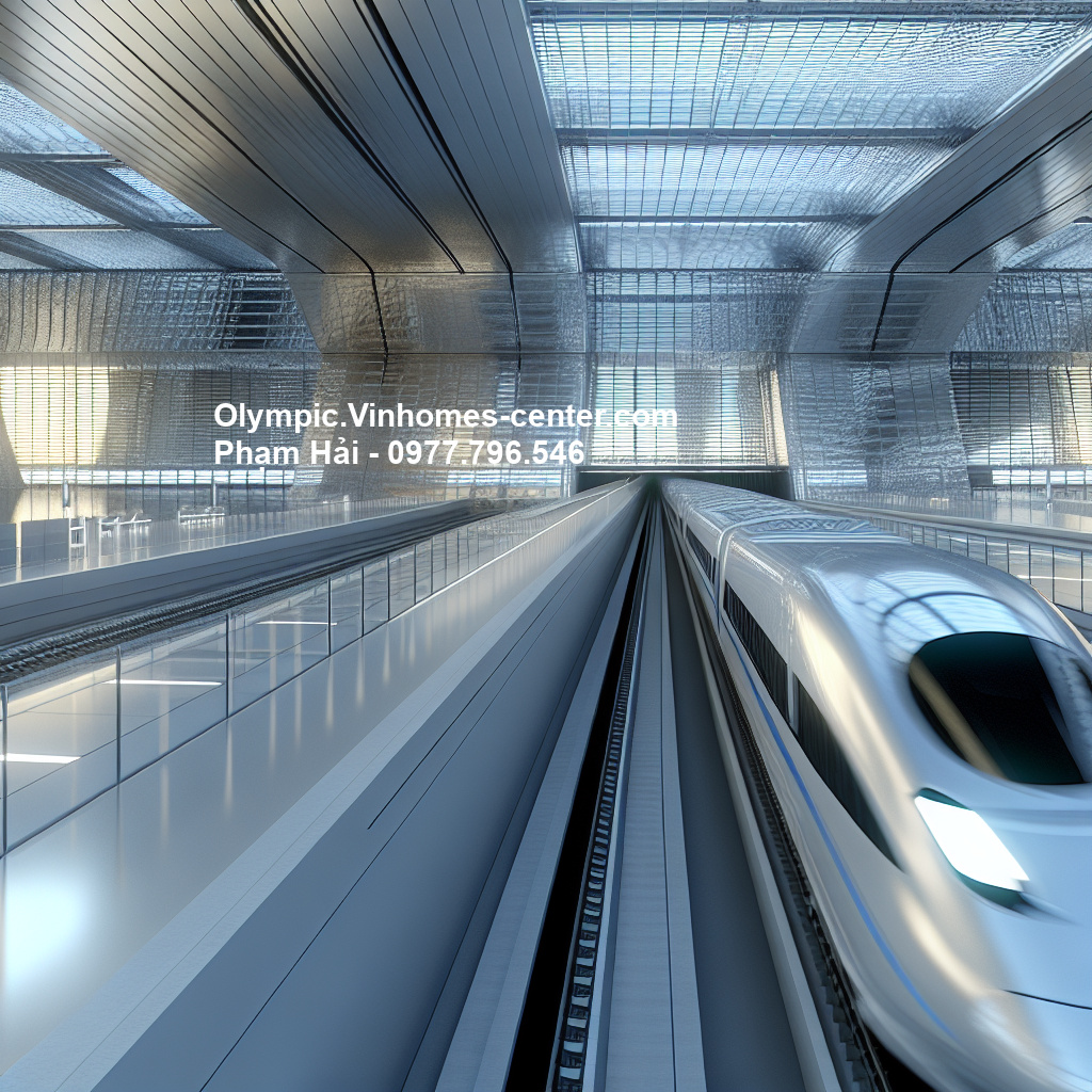 Tác động nhà ga Bắc Nam tới Vinhomes Olympic - hình ảnh minh họa dự án