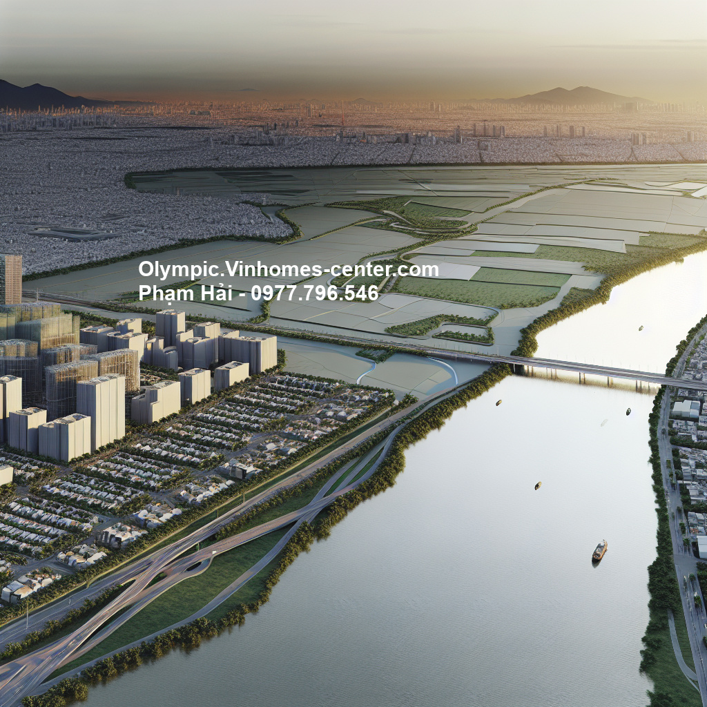 Thế đất sông Hồng Vinhomes Olympic - hình ảnh minh họa dự án