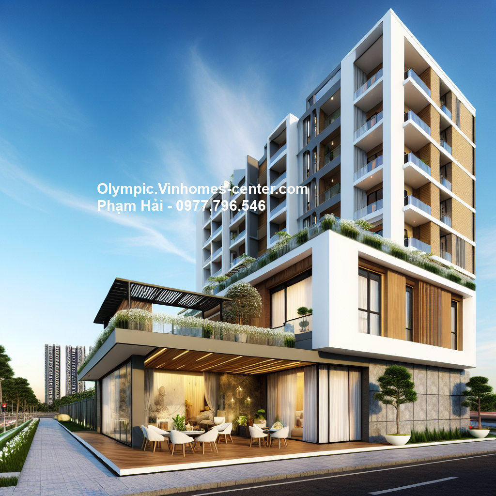 Thiết kế Vinhomes Olympic - hình ảnh minh họa dự án