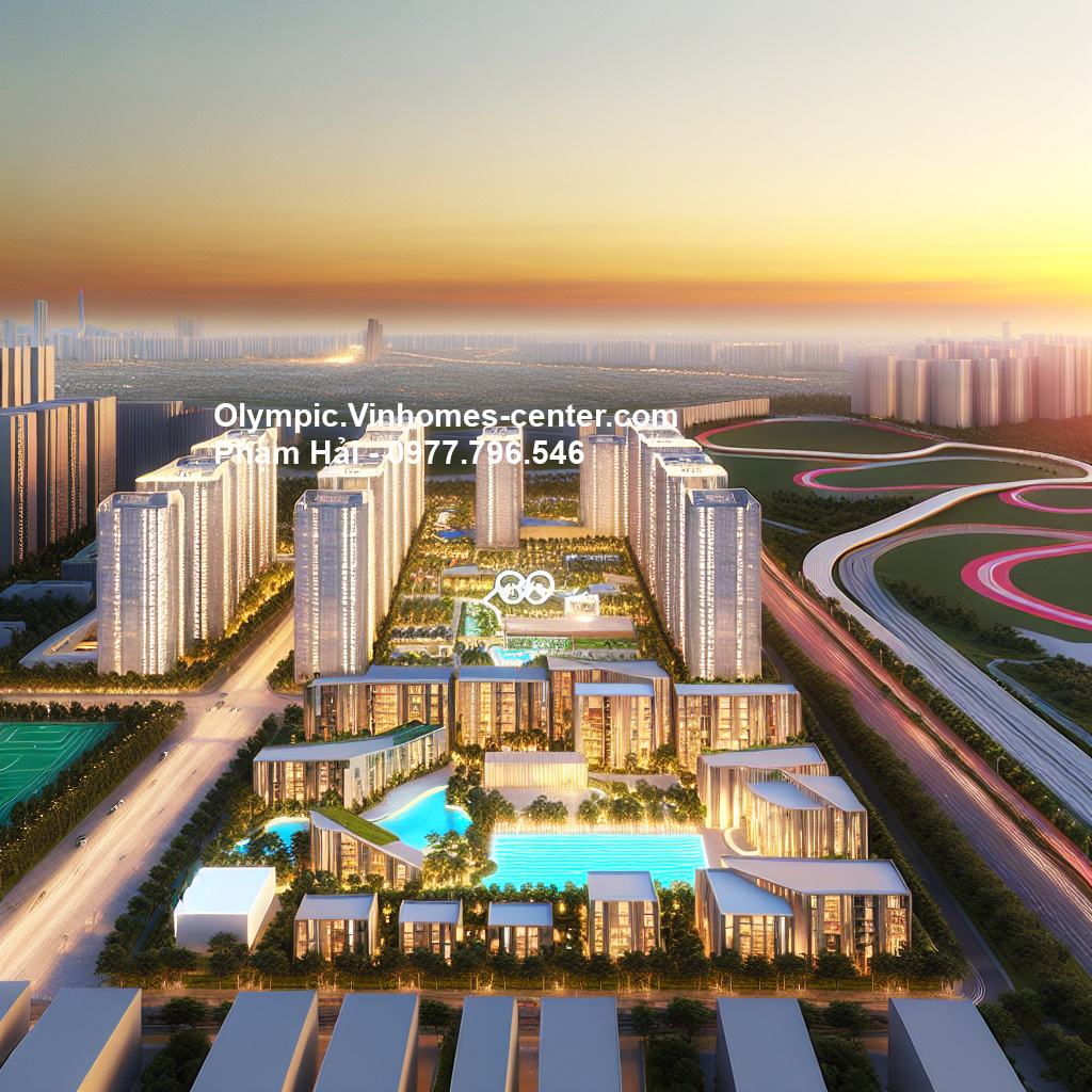 Tiện ích nội khu Vinhomes Olympic - hình ảnh minh họa dự án