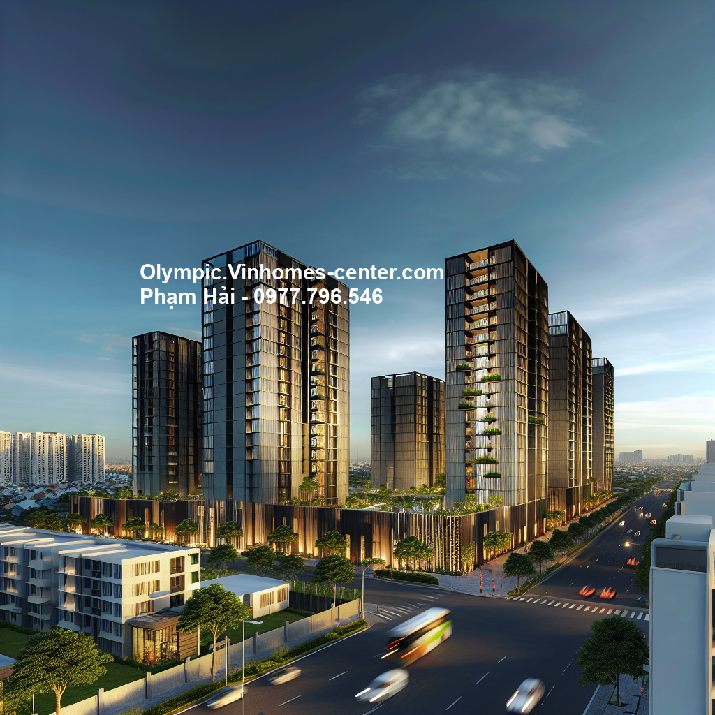 Vị trí cửa ngõ Nam Hà Nội Vinhomes Olympic - hình ảnh minh họa dự án