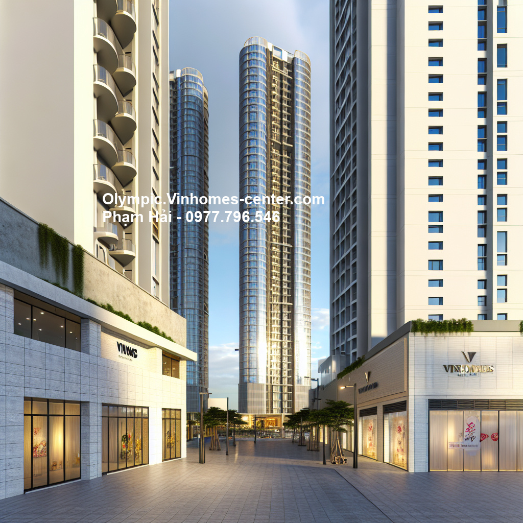 cho thuê căn hộ Vinhomes Olympic - hình ảnh minh họa dự án