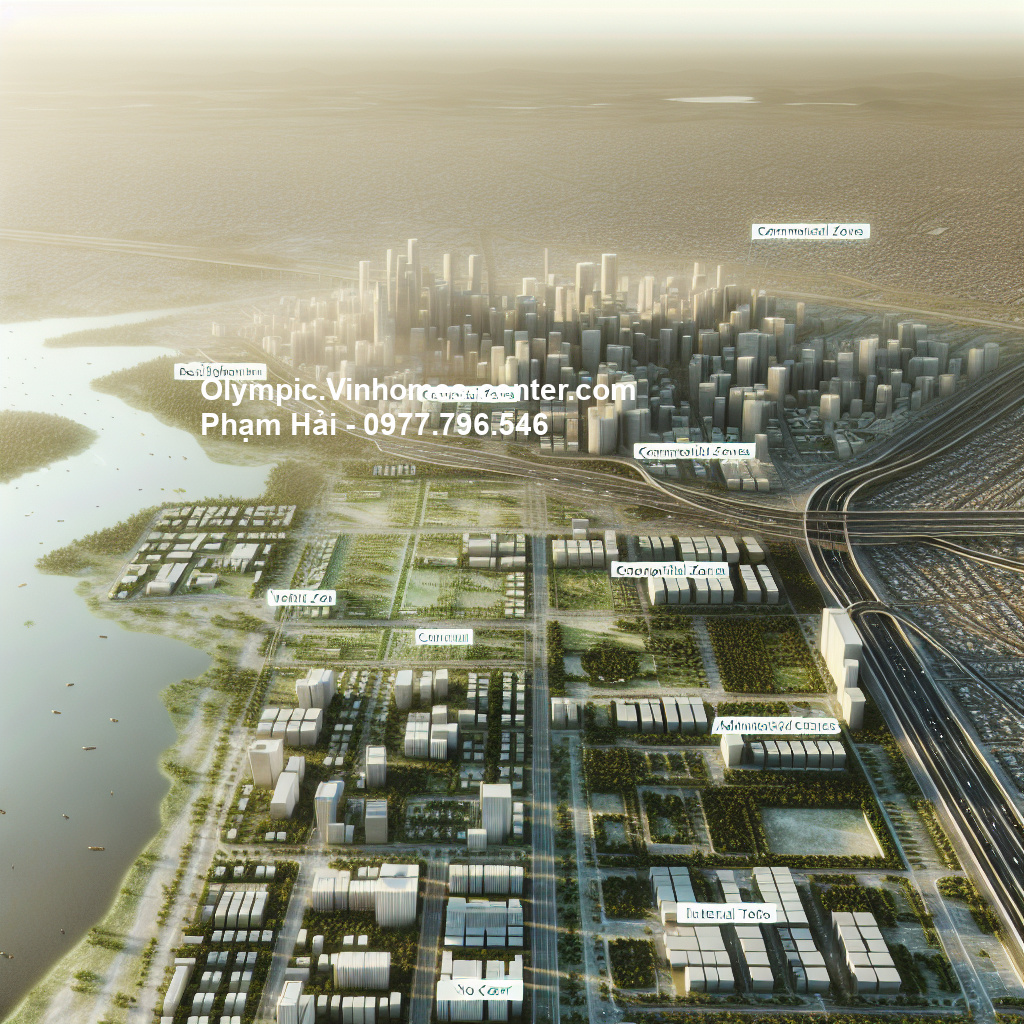 quy hoạch Vinhomes Olympic - hình ảnh minh họa dự án