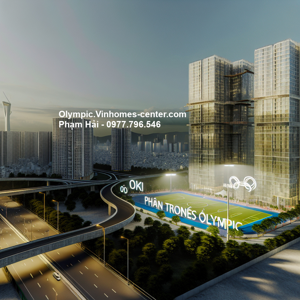 Bản đồ vị trí Vinhomes Olympic - hình ảnh minh họa dự án