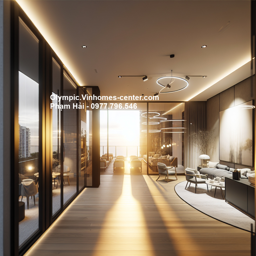 Cho thuê biệt thự Vinhomes Olympic - hình ảnh minh họa dự án