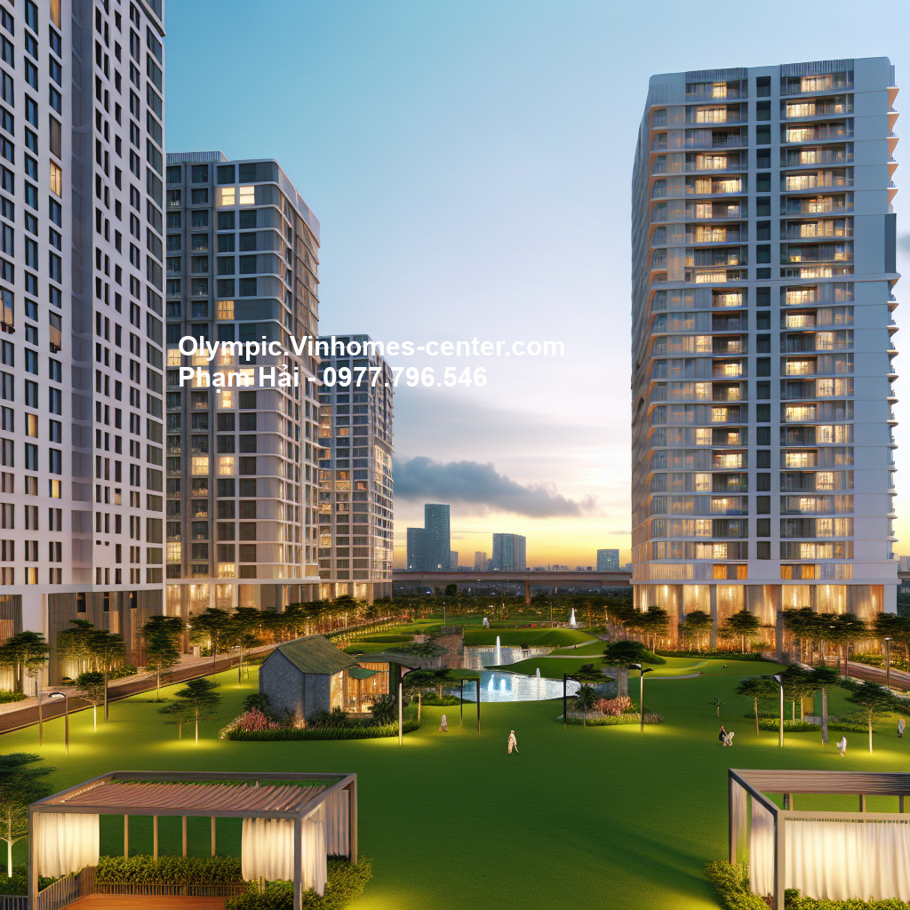 Hỗ trợ vay ngân hàng Vinhomes Olympic - hình ảnh minh họa dự án