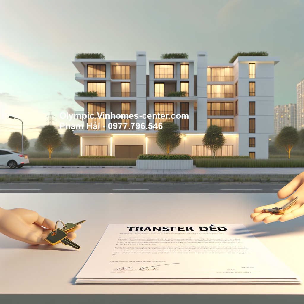 Hợp đồng chuyển nhượng Vinhomes Olympic - hình ảnh minh họa dự án