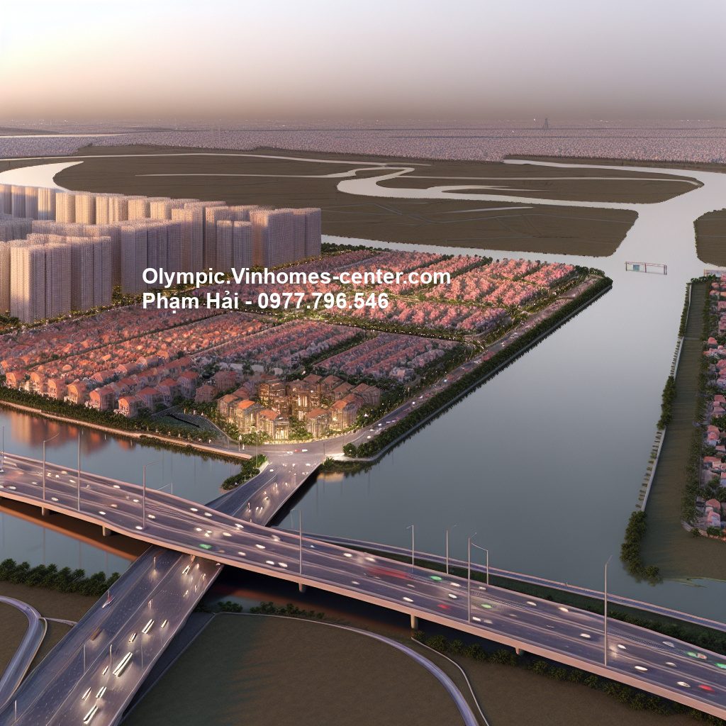 Phong thủy ven sông Hồng Vinhomes Olympic - hình ảnh minh họa dự án