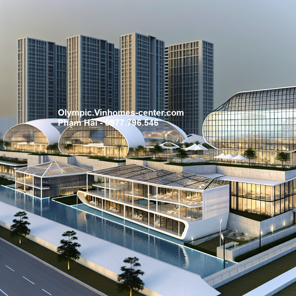 Thiết kế cảnh quan Vinhomes Olympic - hình ảnh minh họa dự án
