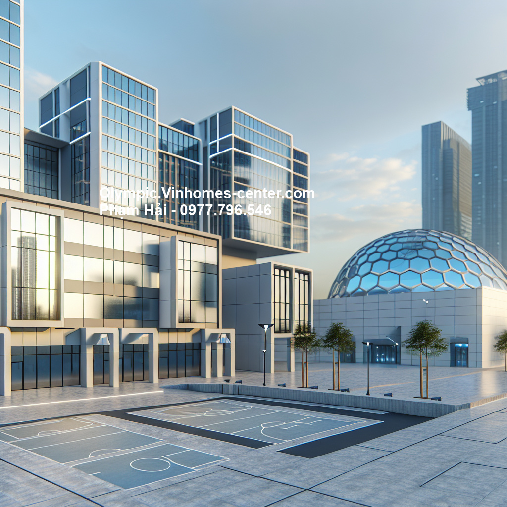 Thiết kế cảnh quan Vinhomes Olympic - hình ảnh minh họa dự án