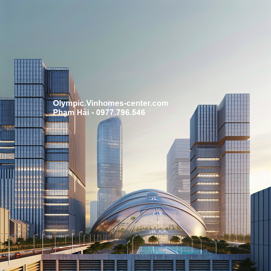 Thiết kế cảnh quan Vinhomes Olympic - hình ảnh minh họa dự án