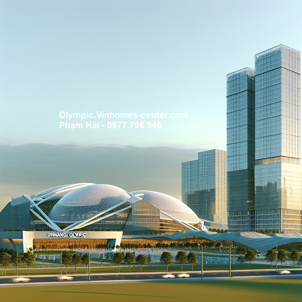 Thiết kế cảnh quan Vinhomes Olympic - hình ảnh minh họa dự án