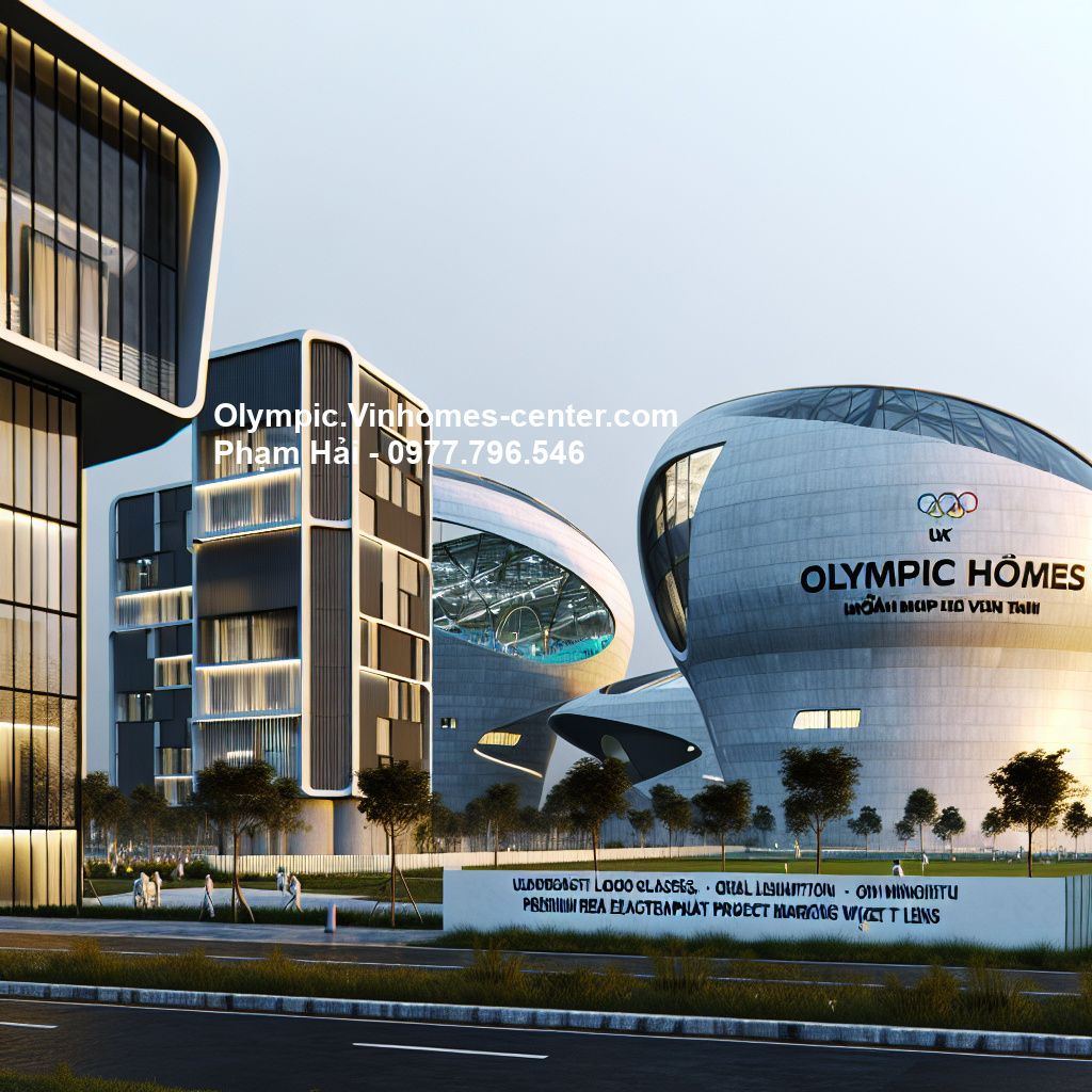 Thiết kế cảnh quan Vinhomes Olympic - hình ảnh minh họa dự án