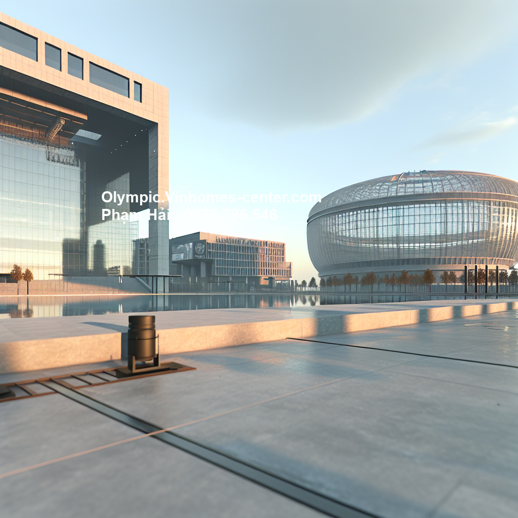 Thiết kế cảnh quan Vinhomes Olympic - hình ảnh minh họa dự án