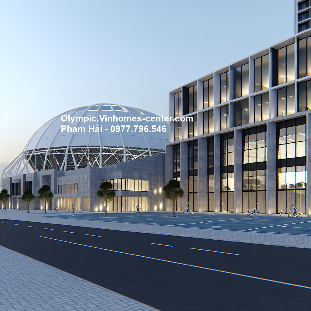 Thiết kế cảnh quan Vinhomes Olympic - hình ảnh minh họa dự án