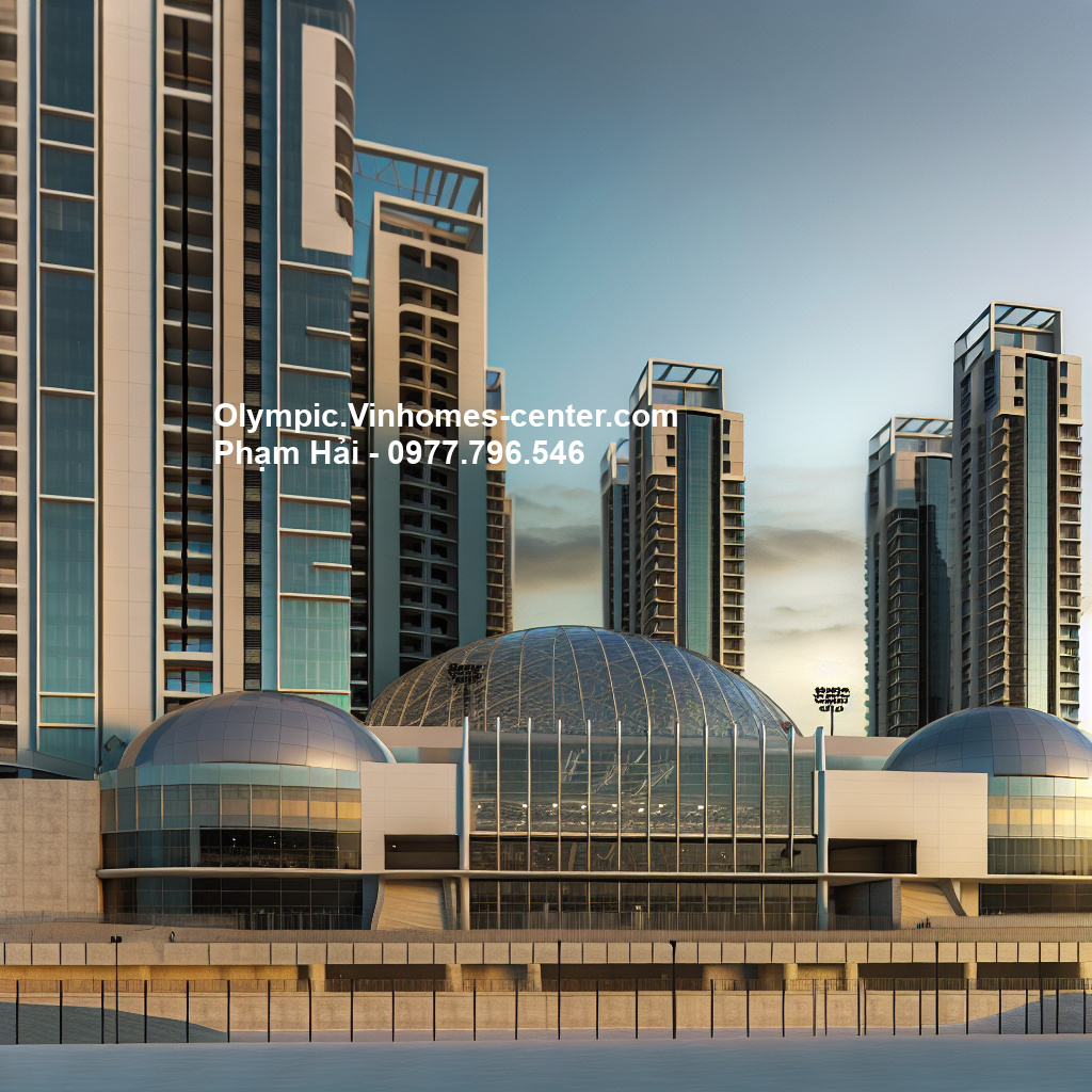 Thiết kế cảnh quan Vinhomes Olympic - hình ảnh minh họa dự án