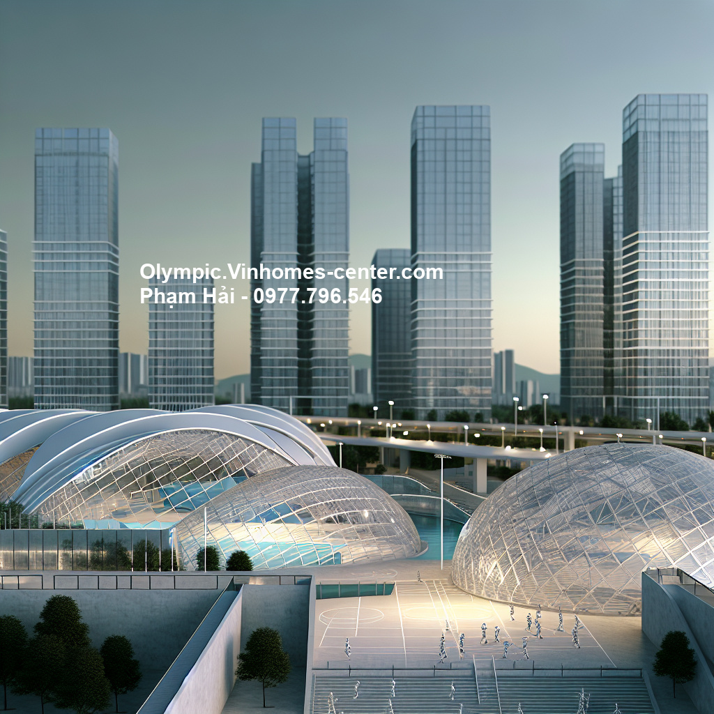 Thiết kế cảnh quan Vinhomes Olympic - hình ảnh minh họa dự án