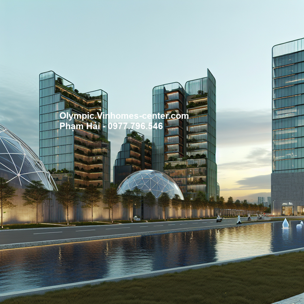 Thiết kế cảnh quan Vinhomes Olympic - hình ảnh minh họa dự án