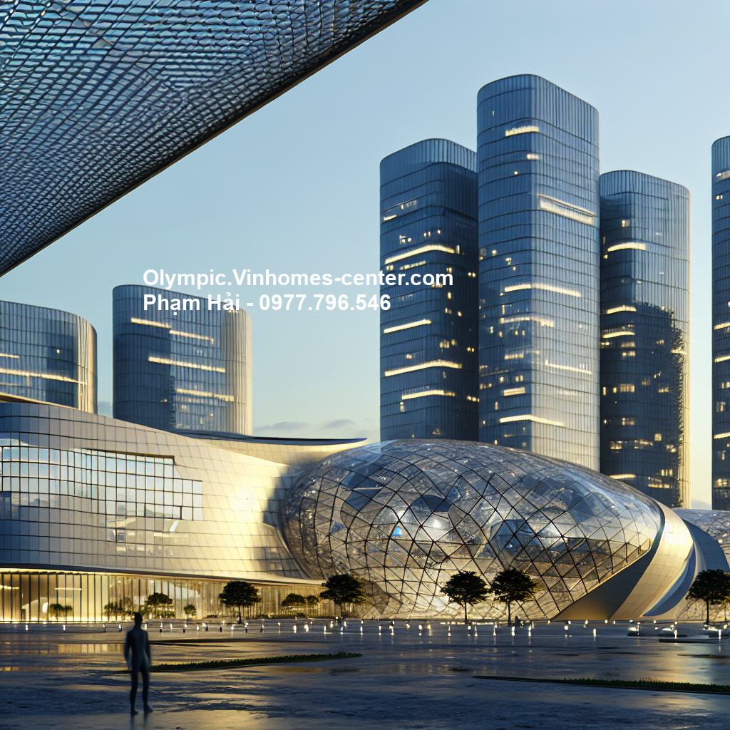 Thiết kế cảnh quan Vinhomes Olympic - hình ảnh minh họa dự án