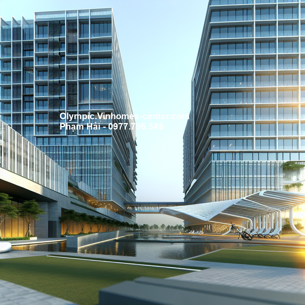 Thiết kế cảnh quan Vinhomes Olympic - hình ảnh minh họa dự án