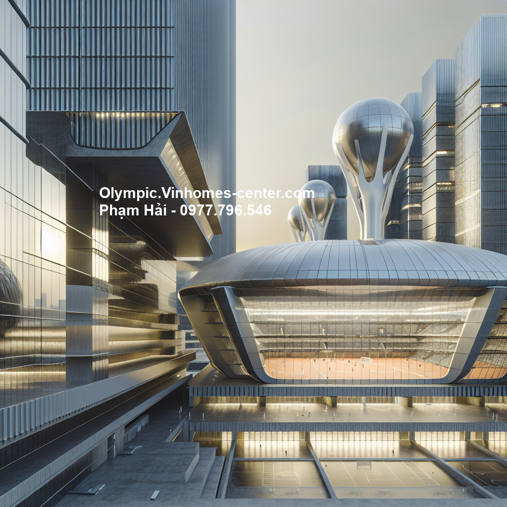 Thiết kế cảnh quan Vinhomes Olympic - hình ảnh minh họa dự án