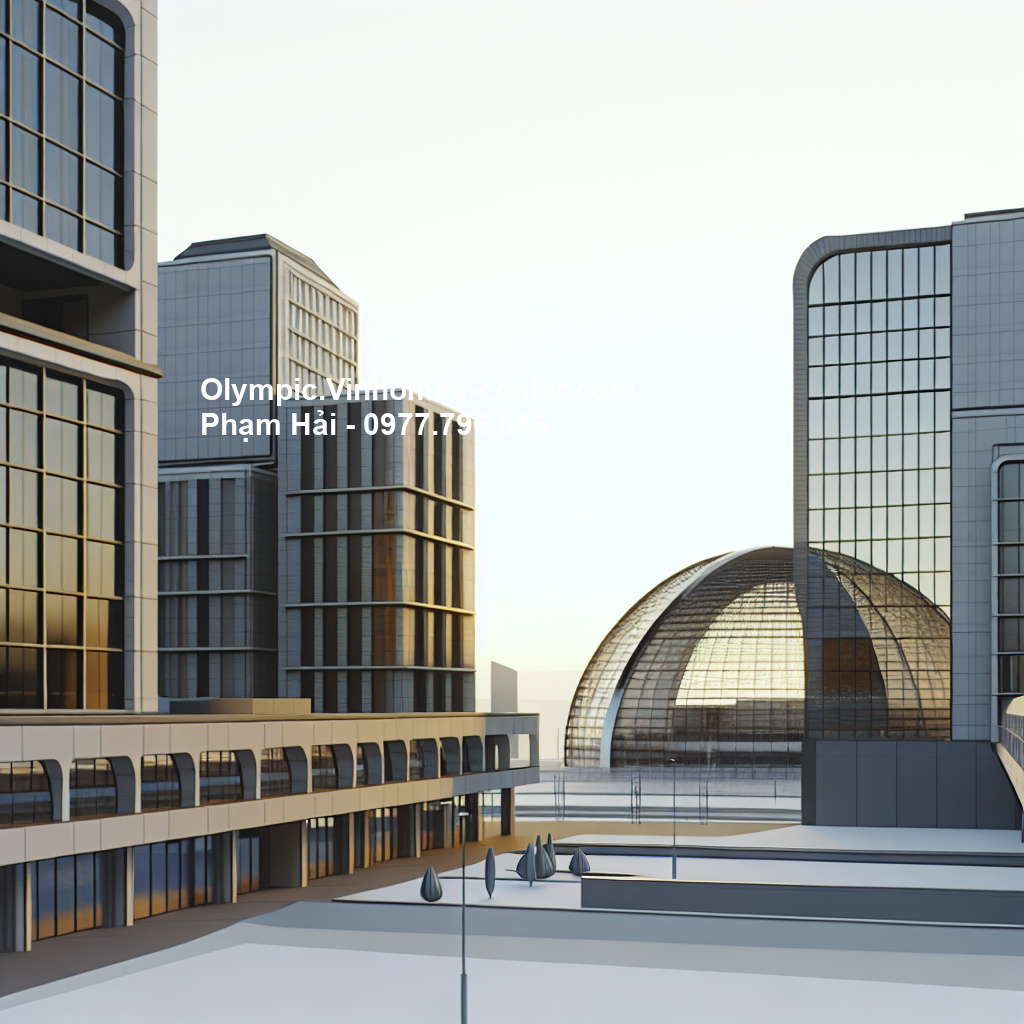 Thiết kế cảnh quan Vinhomes Olympic - hình ảnh minh họa dự án
