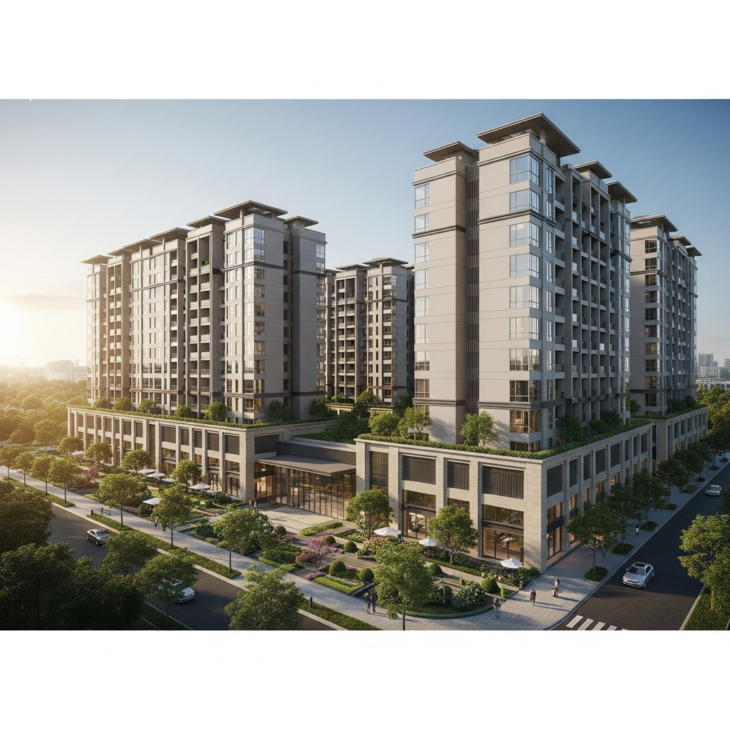 Thiết kế cảnh quan Vinhomes Olympic - hình ảnh minh họa dự án