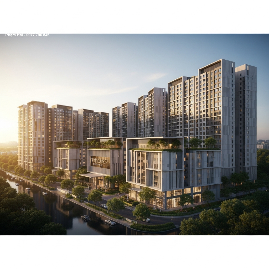 Thiết kế cảnh quan Vinhomes Olympic - hình ảnh minh họa dự án