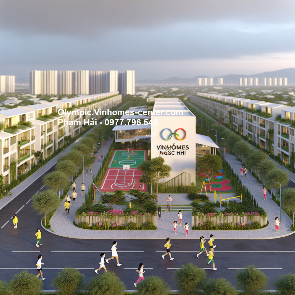 Trường học tại Vinhomes Olympic - hình ảnh minh họa dự án