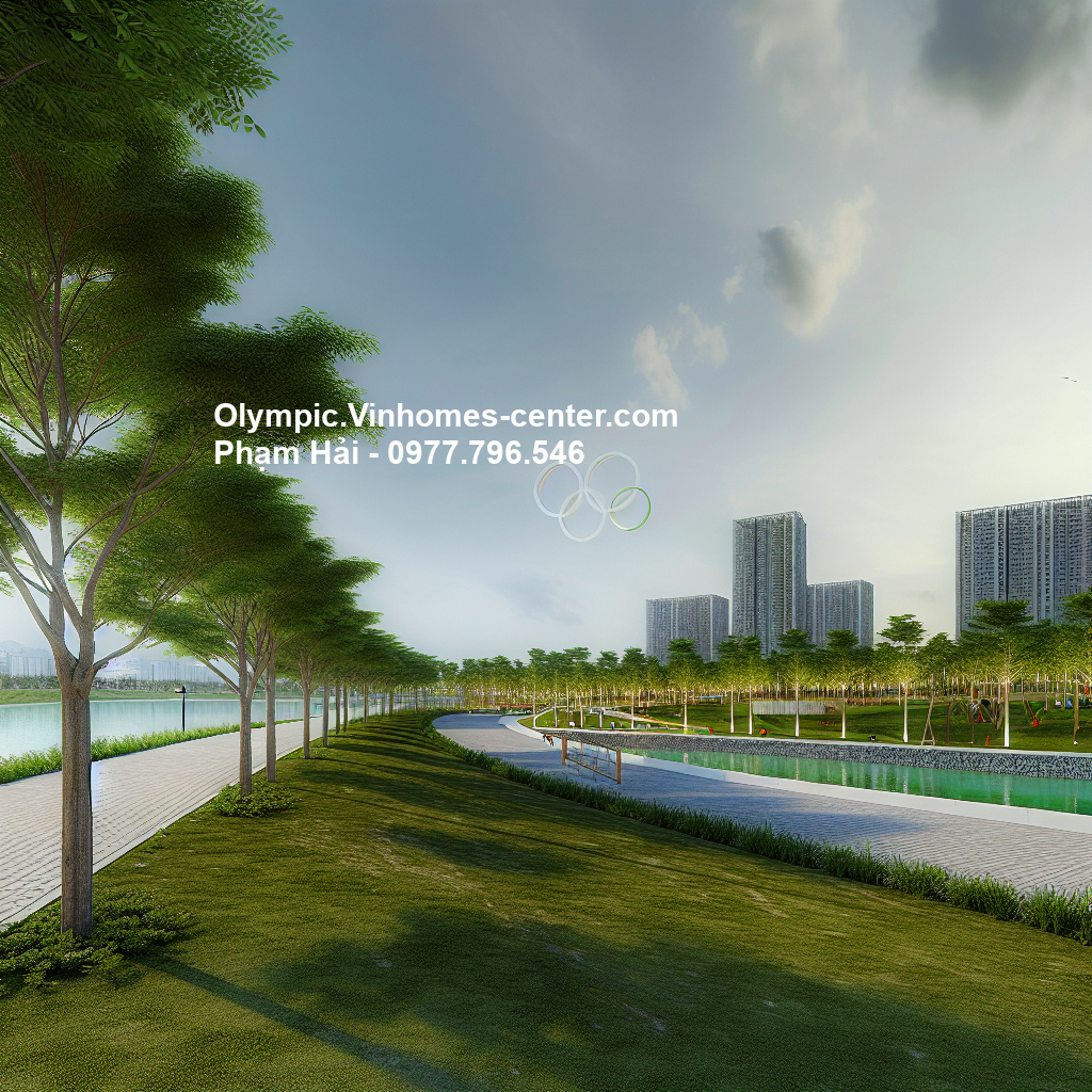Đô thị sinh thái ven sông Hồng Vinhomes Olympic - hình ảnh minh họa dự án