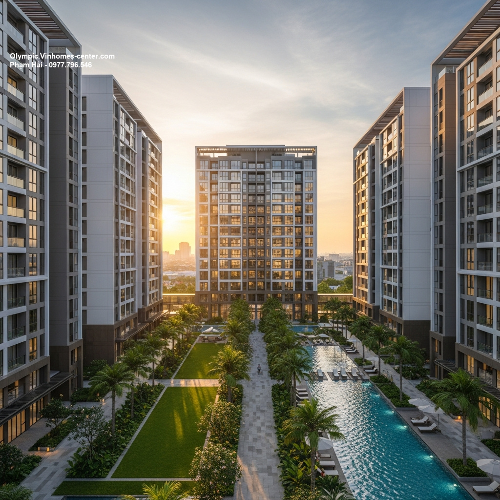 Giao thông kết nối trung tâm Hà Nội Vinhomes Olympic - hình ảnh minh họa dự án