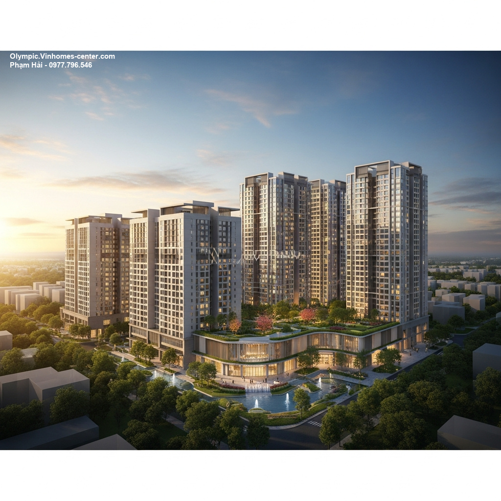 Tập đoàn Vingroup dự án Vinhomes Olympic - hình ảnh minh họa dự án