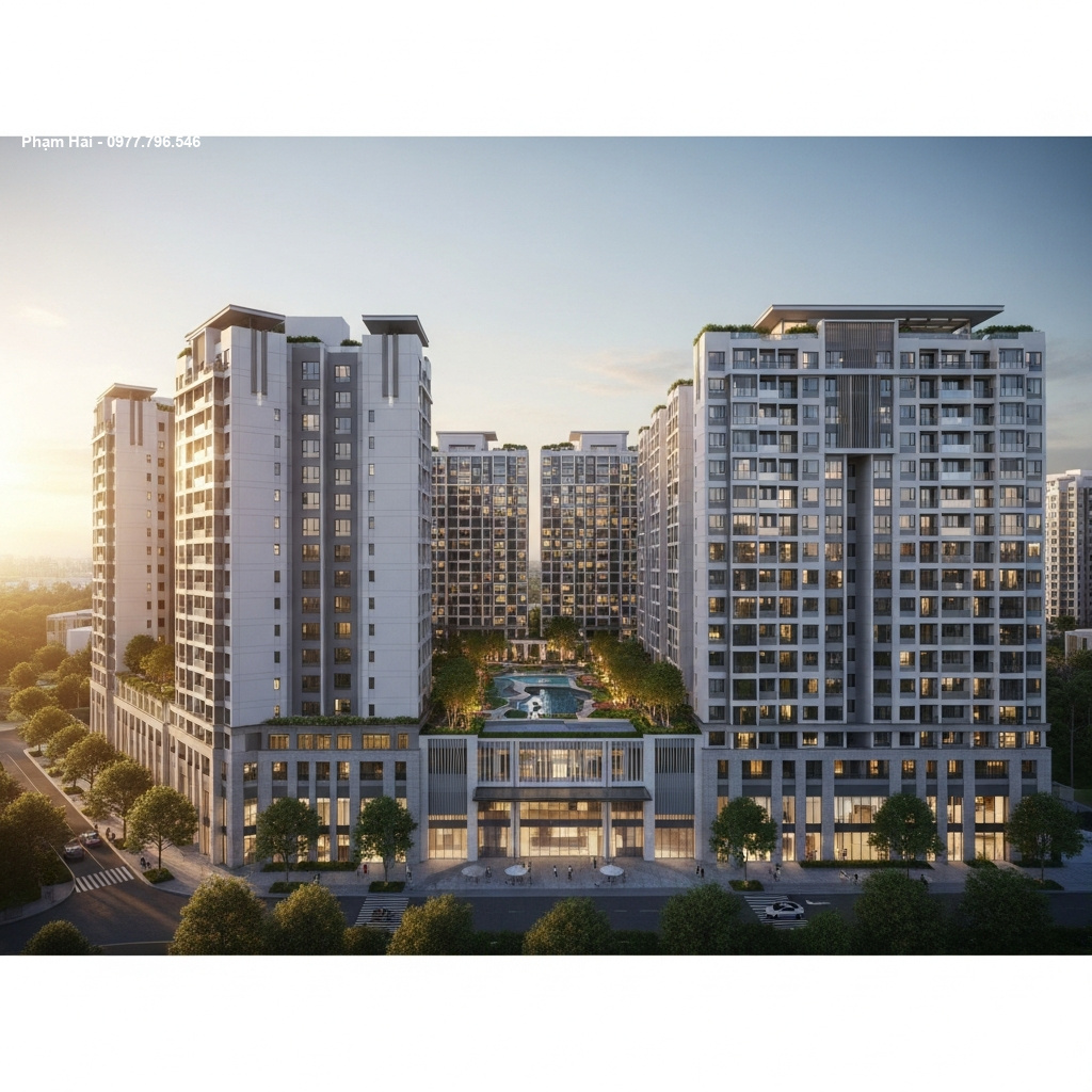 Thiết kế cảnh quan Vinhomes Olympic - hình ảnh minh họa dự án