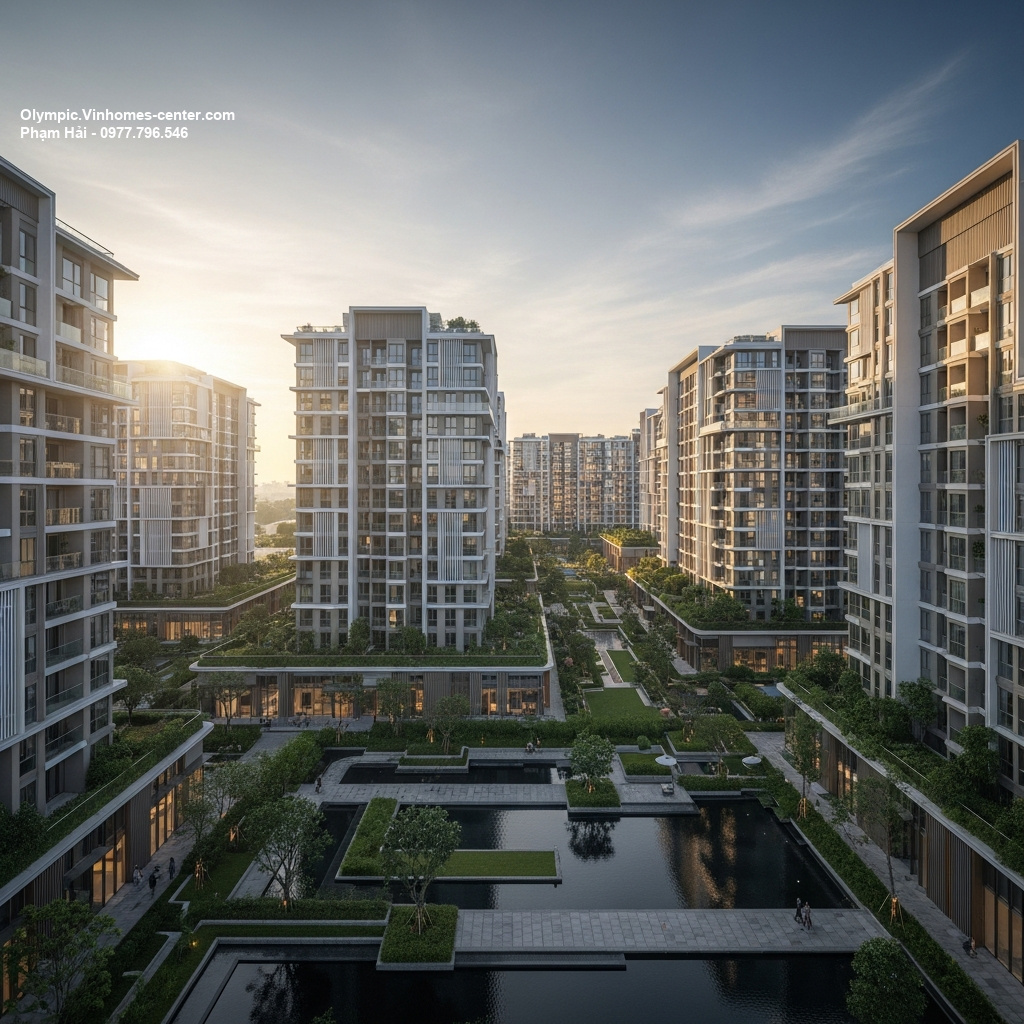 Tiện ích nổi bật Vinhomes Olympic - hình ảnh minh họa dự án